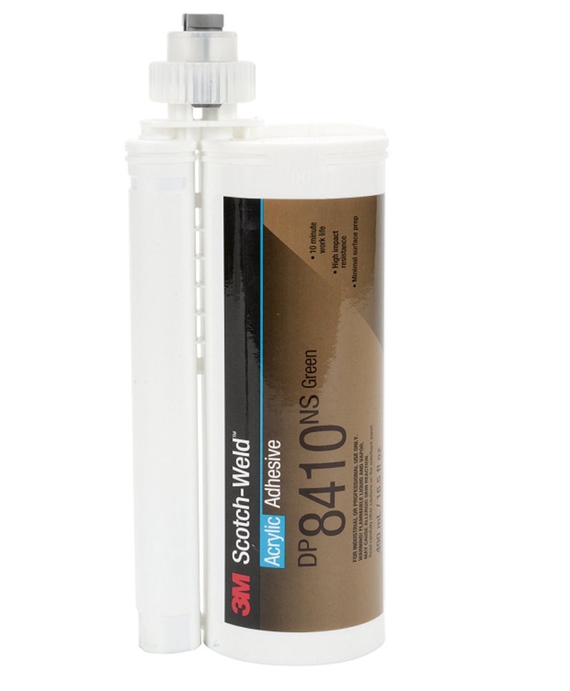3M Scotch-Weld Acrylic Adhesive DP8410NS, Green, 45 mL Duo-Pak - Image 1